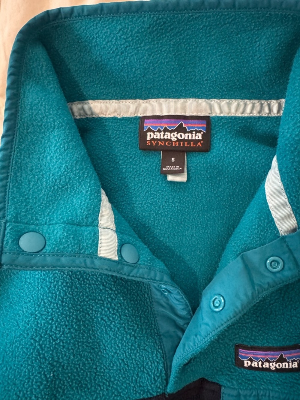 Women’s Patagonia Synchilla  Gorpcore Fleece Pullover - Picture 3 of 3